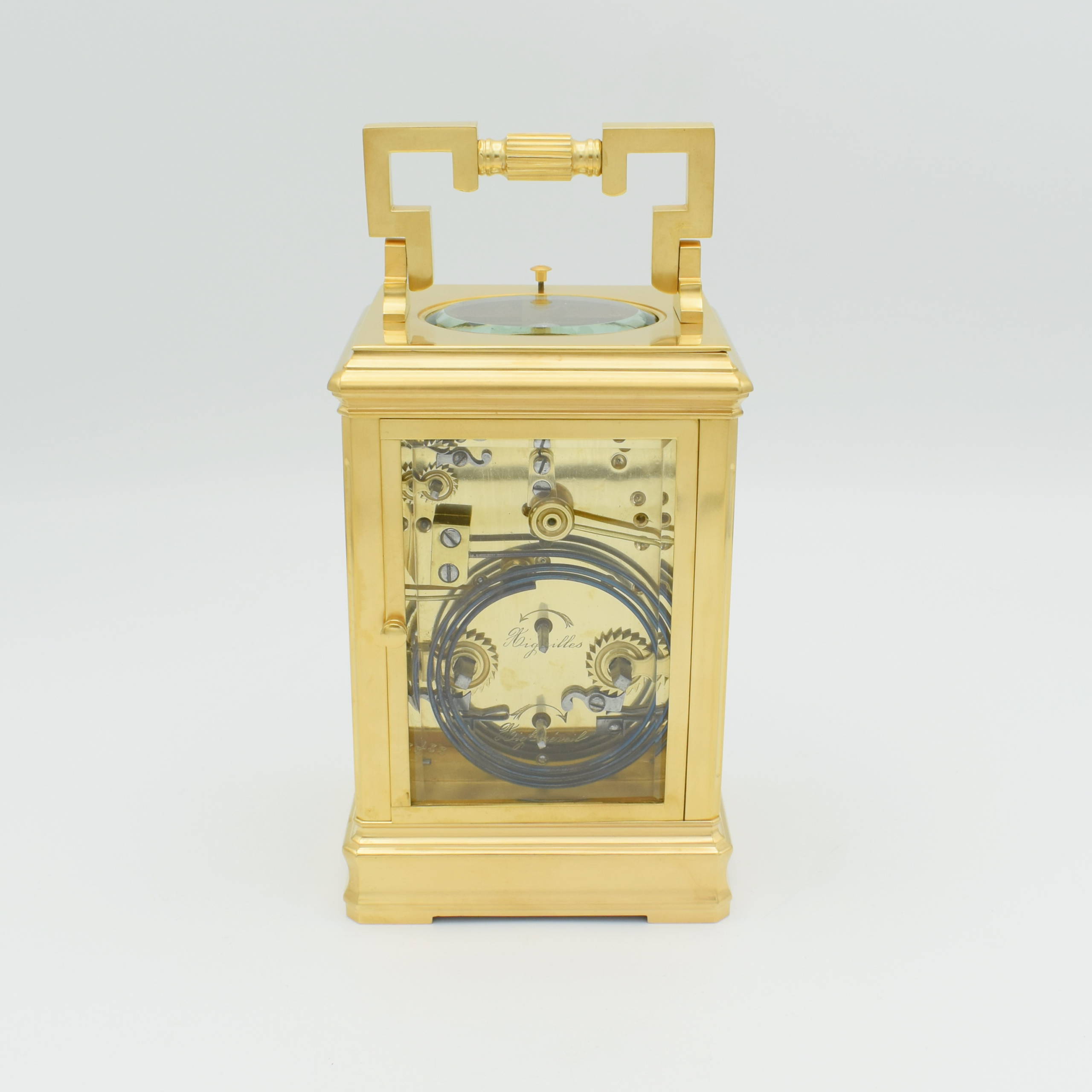 Carriage Clock, Push Repeat & Numbered Case. – It's About Time