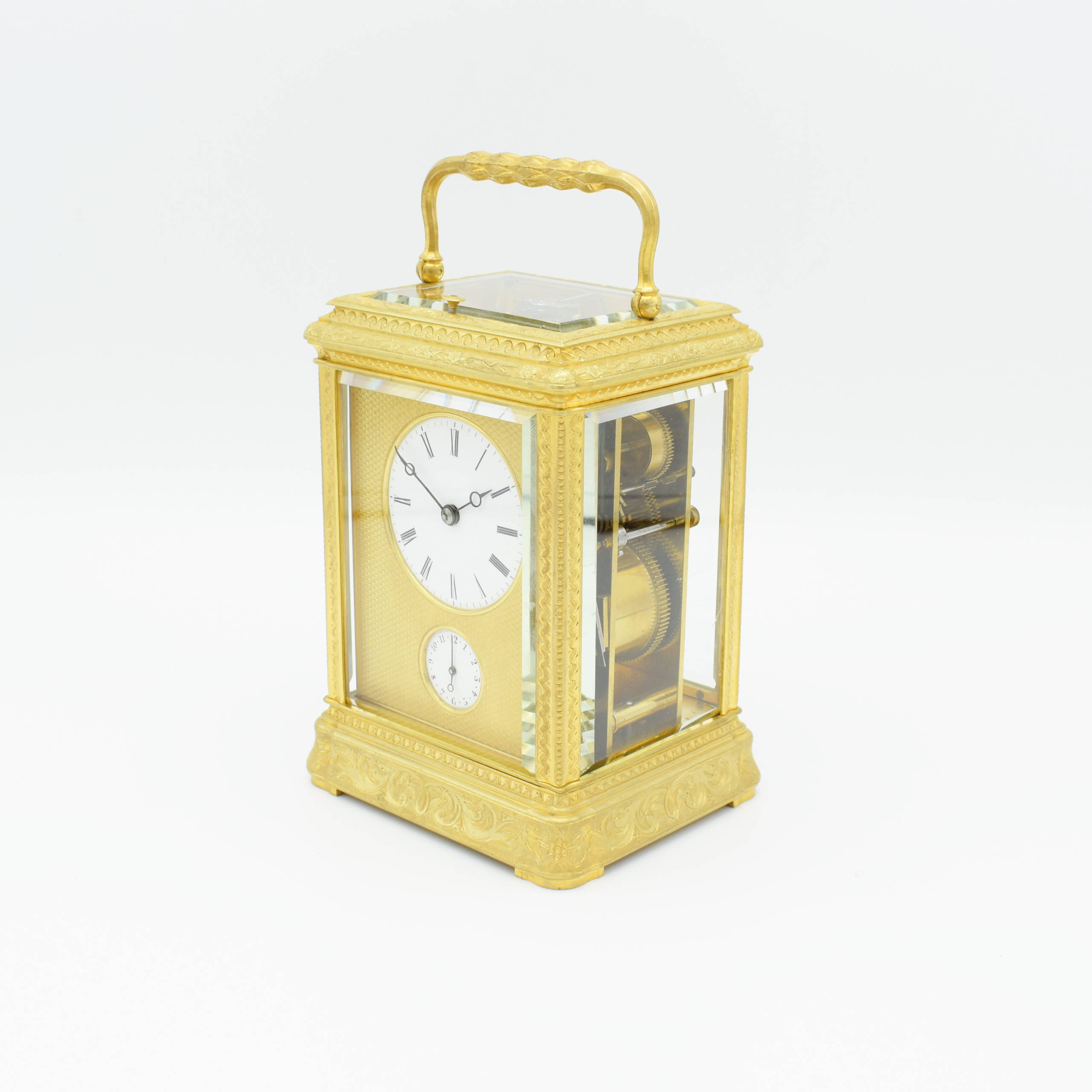 Fine Repeating Carriage Clock with Alarm – It's About Time